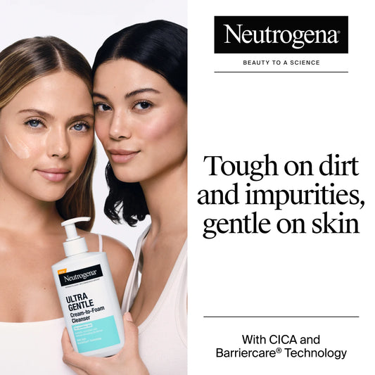 Neutrogena® Ultra Gentle Cream to Foam Cleanser, 12 Fl. Oz - US 8133