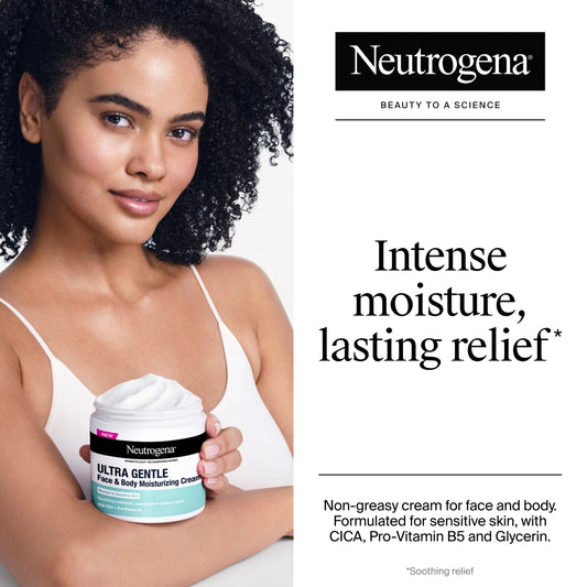 Neutrogena® Ultra Gentle Face & Body Daily Moisturizing Cream, 11 Oz - US 9007