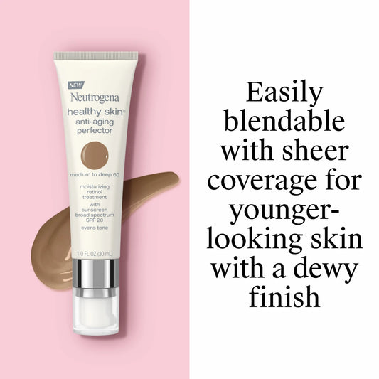 Neutrogena® Healthy Skin Anti-Aging Perfector SPF 20, 60 Medium to Deep, 1 Fl. Oz - US 4632