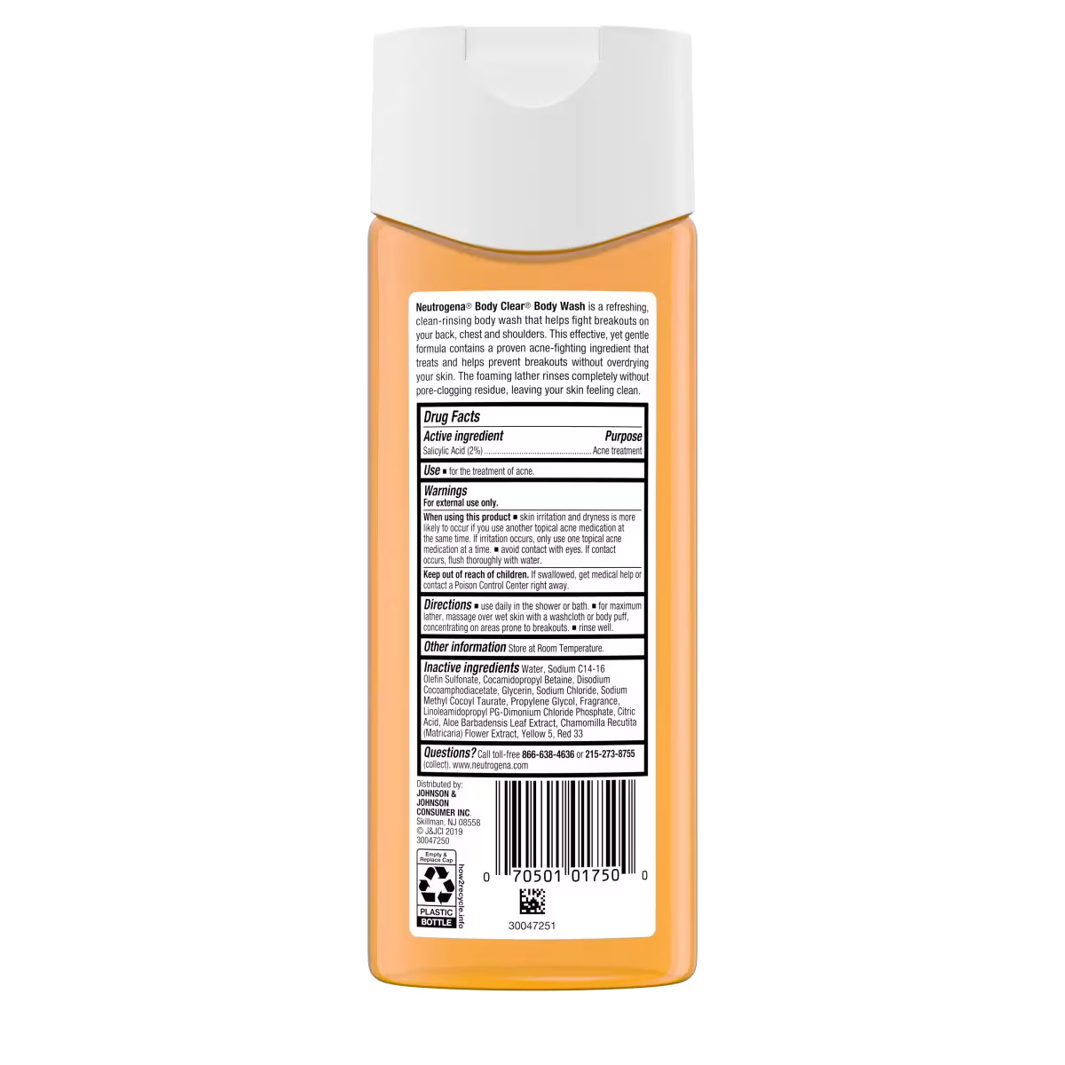 Neutrogena® Body Clear Body Wash, 8.5 Fl. Oz - US 0479