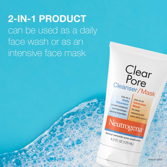 Neutrogena® Clear Pore Cleanser Mask, 4.2 Fl. Oz - US 8205