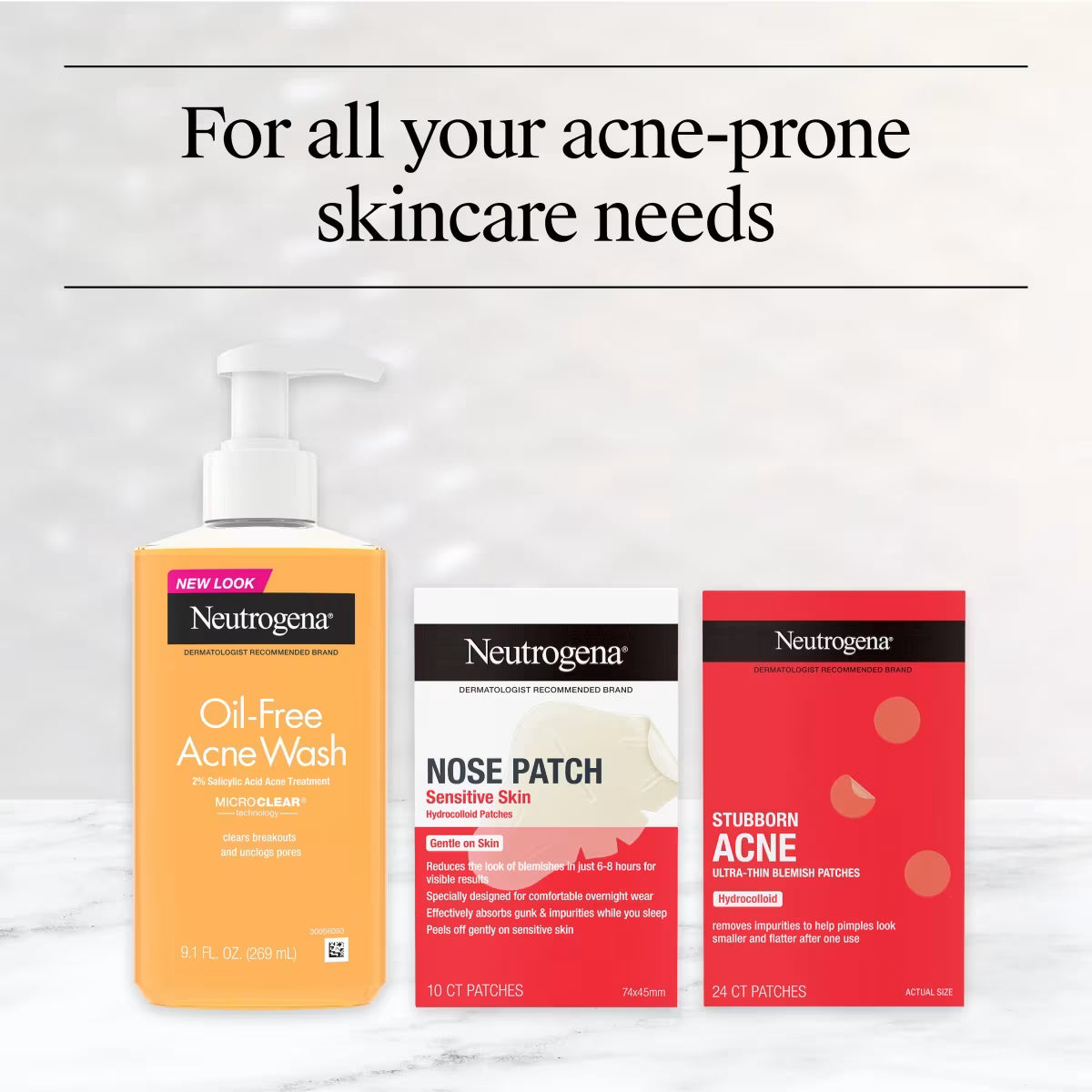 Neutrogena® Oil Free Acne Wash 16 Fl Oz - US 1375