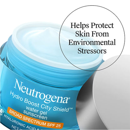 Neutrogena® Hydro Boost City Shield Water Gel with Broad Spectrum SPF 25, 1.7 Oz - US 5243