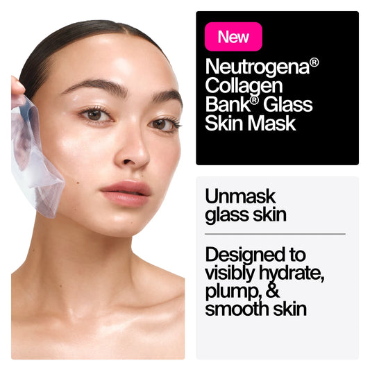Neutrogena® Collagen Bank Glass Skin Mask, 4 Count - US 4199