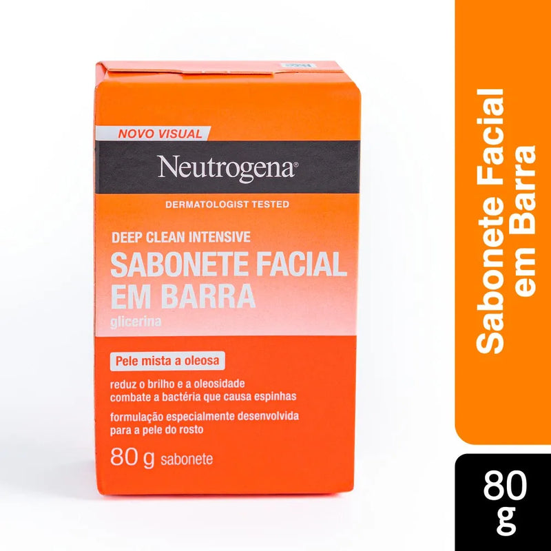Sabonete Neutrogena Deep Clean 80g