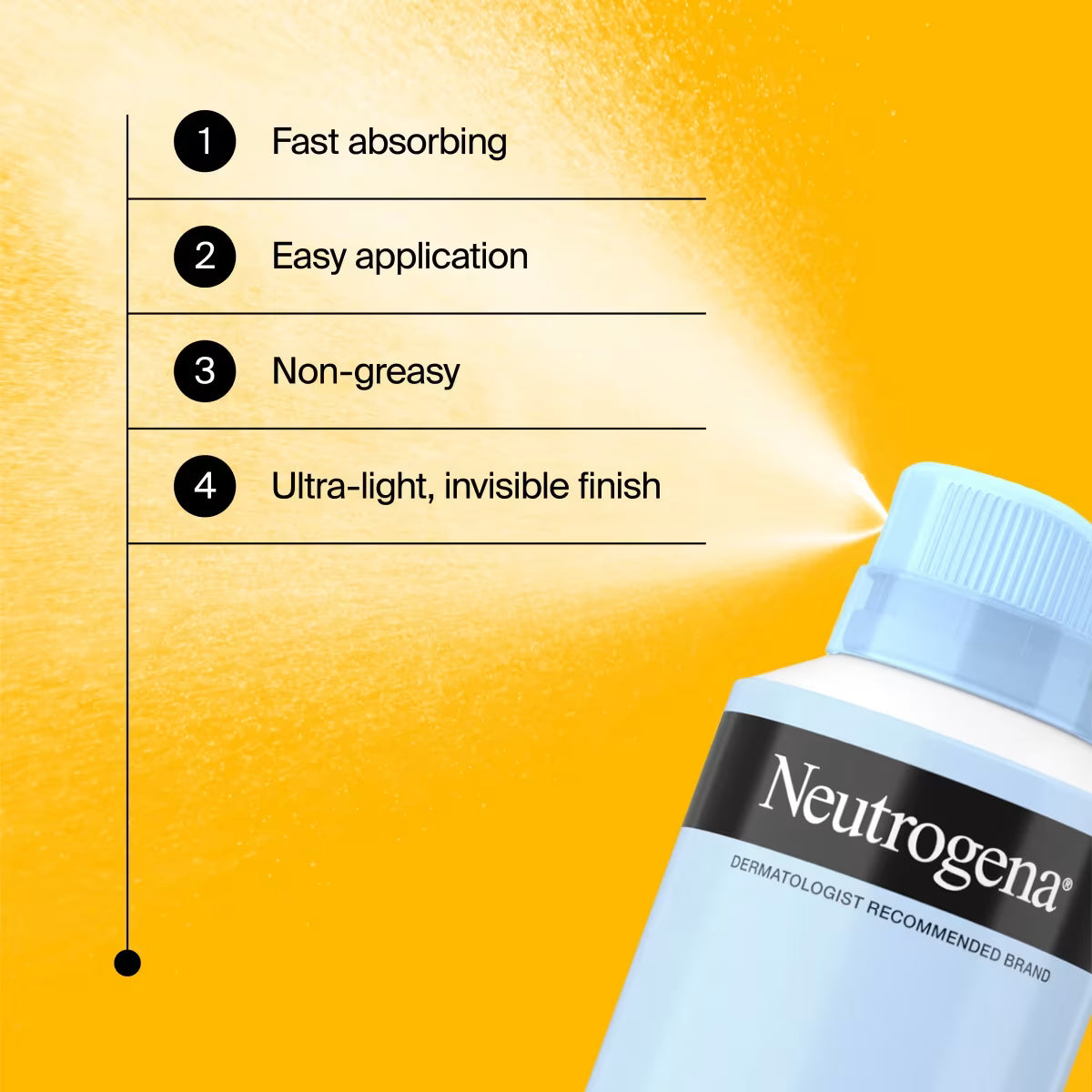 Neutrogena® Ultra Sheer Body Mist Sunscreen Spray Broad Spectrum SPF 45, 8 Oz - US 8412