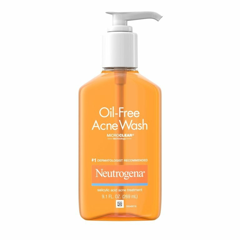 Sabonete Com Ácido Salicílico Neutrogena Oil-Free Salicylic Acid Acne Fighting Face Wash 269ml