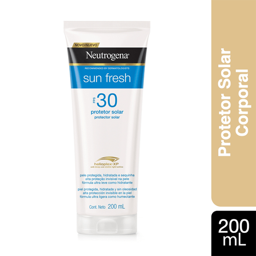 Protetor Solar Neutrogena Sun Fresh FPS 30 200ml