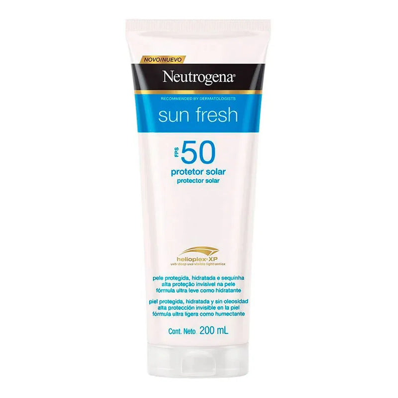 Protetor Solar Neutrogena Sun Fresh FPS 50 200ml