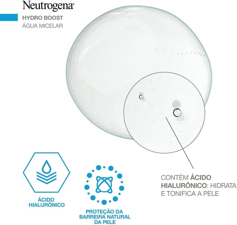 Neutrogena Água Micelar Demaquilante Hydro Boost, 200ml