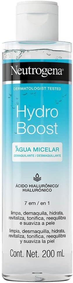 Neutrogena Água Micelar Demaquilante Hydro Boost, 200ml