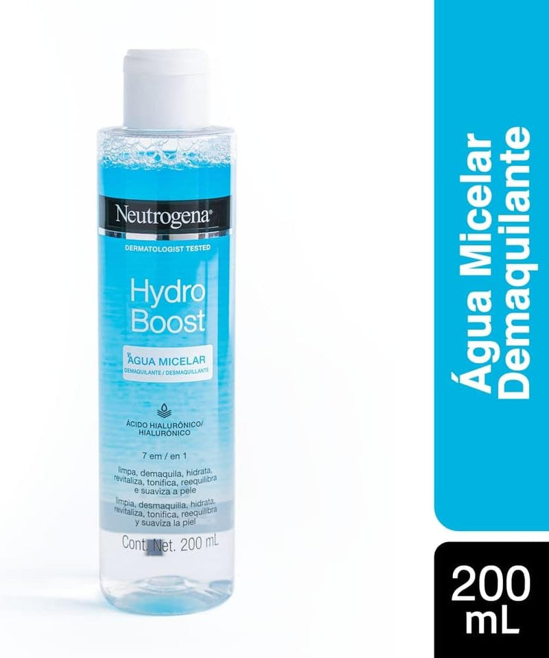Neutrogena Água Micelar Demaquilante Hydro Boost, 200ml