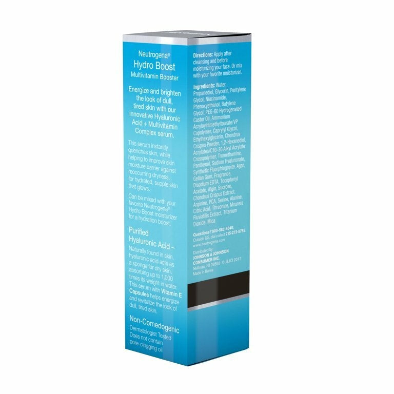 Neutrogena Hydro Boost Multivitamínico Neutrogena Hydro Boost Multivitamin Hydrating Face Booster, 1 fl. oz 30ml