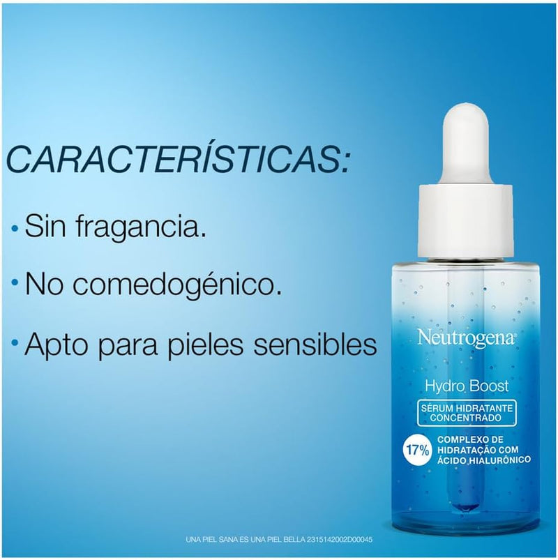 Neutrogena Sérum Hidratante Hydro Boost, 30ml
