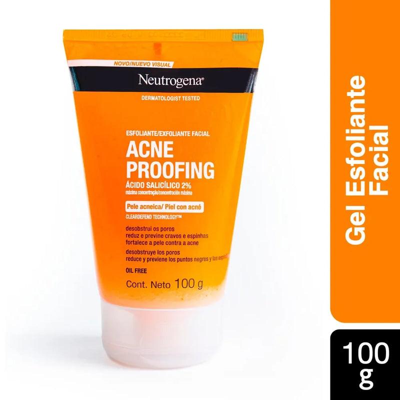 Esfoliante Facial Neutrogena Acne Proofing 100g