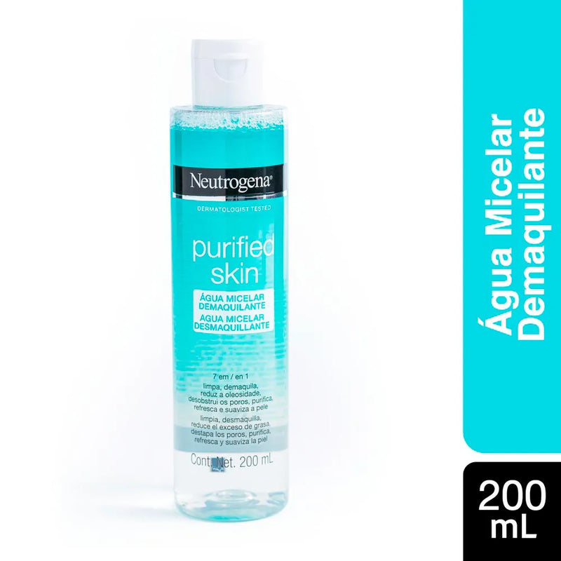 Água Micelar Demaquilante Neutrogena Purified Skin 200ml