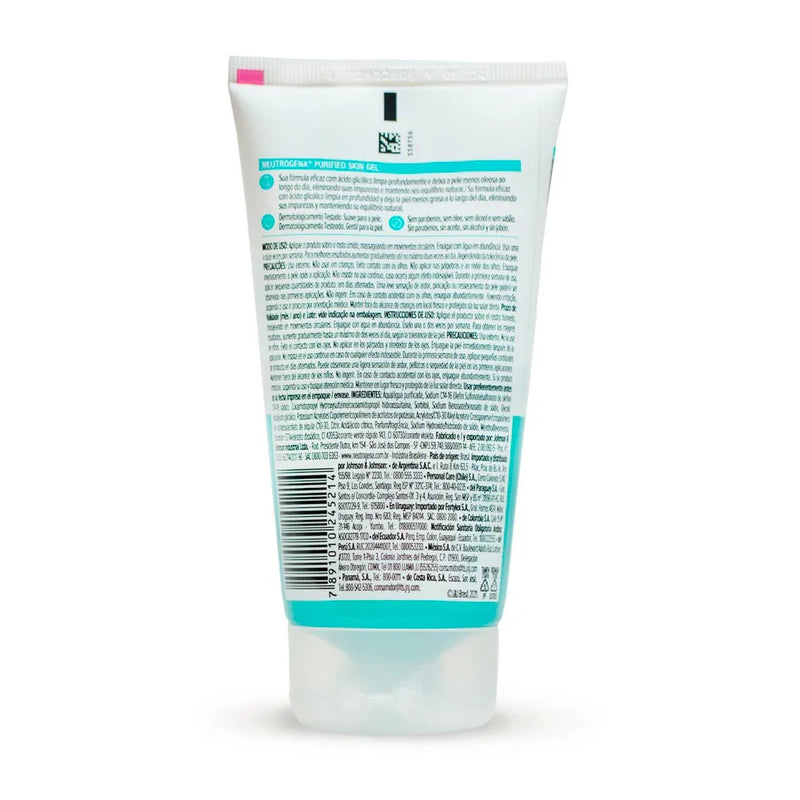 Gel De Limpeza Rosto Neutrogena Purified Skin 150g