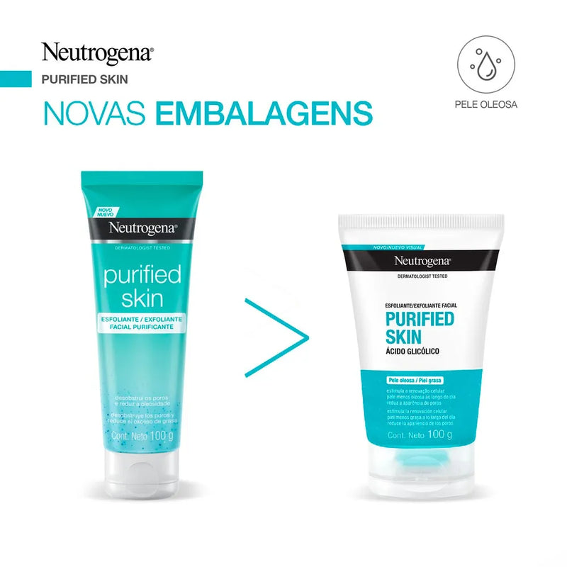 Esfoliante Facial Neutrogena Purified Skin 100g