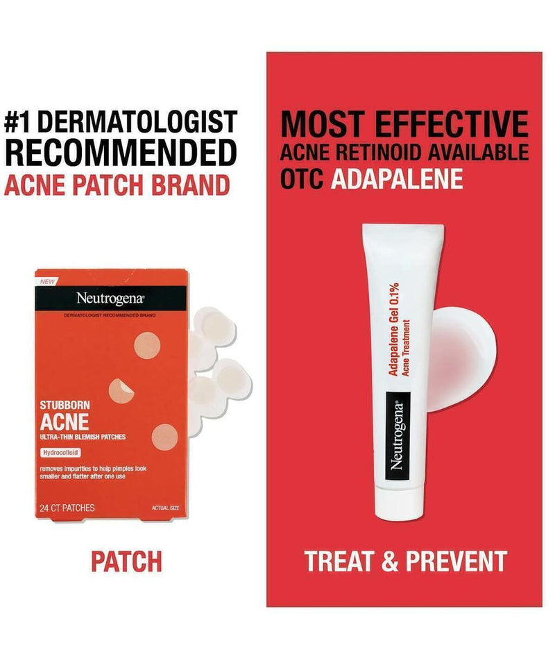 Gel Contra Acne e Manchas 0.1% Adapalene Gel Acne Treatment Neutrogena® 45g