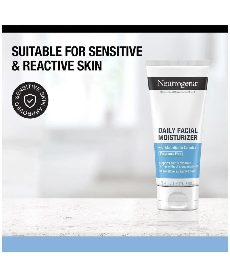 Creme Facial Neutrogena Hidratante Diário Sem Fragrância 100ml