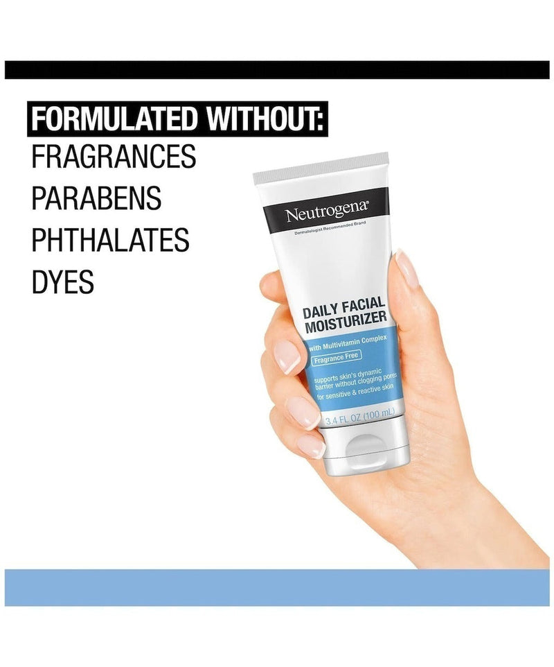 Creme Facial Neutrogena Hidratante Diário Sem Fragrância 100ml