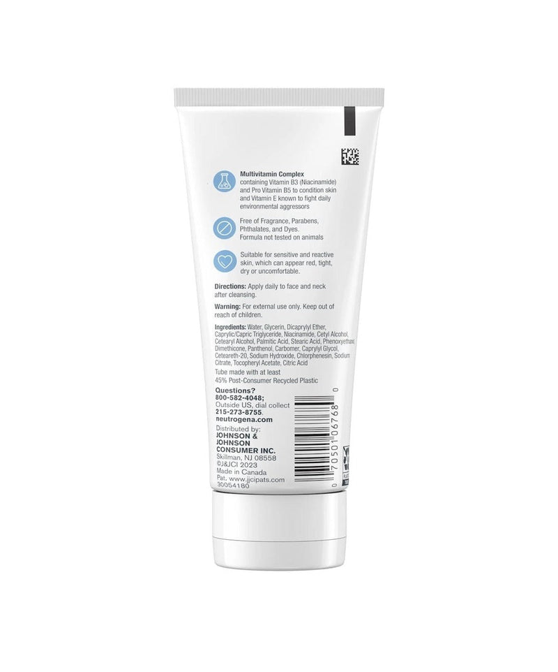 Creme Facial Neutrogena Hidratante Diário Sem Fragrância 100ml