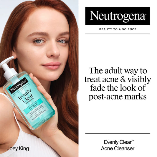 Neutrogena® Evenly Clear™ Acne Cleanser, 9.1 Oz - US 4397