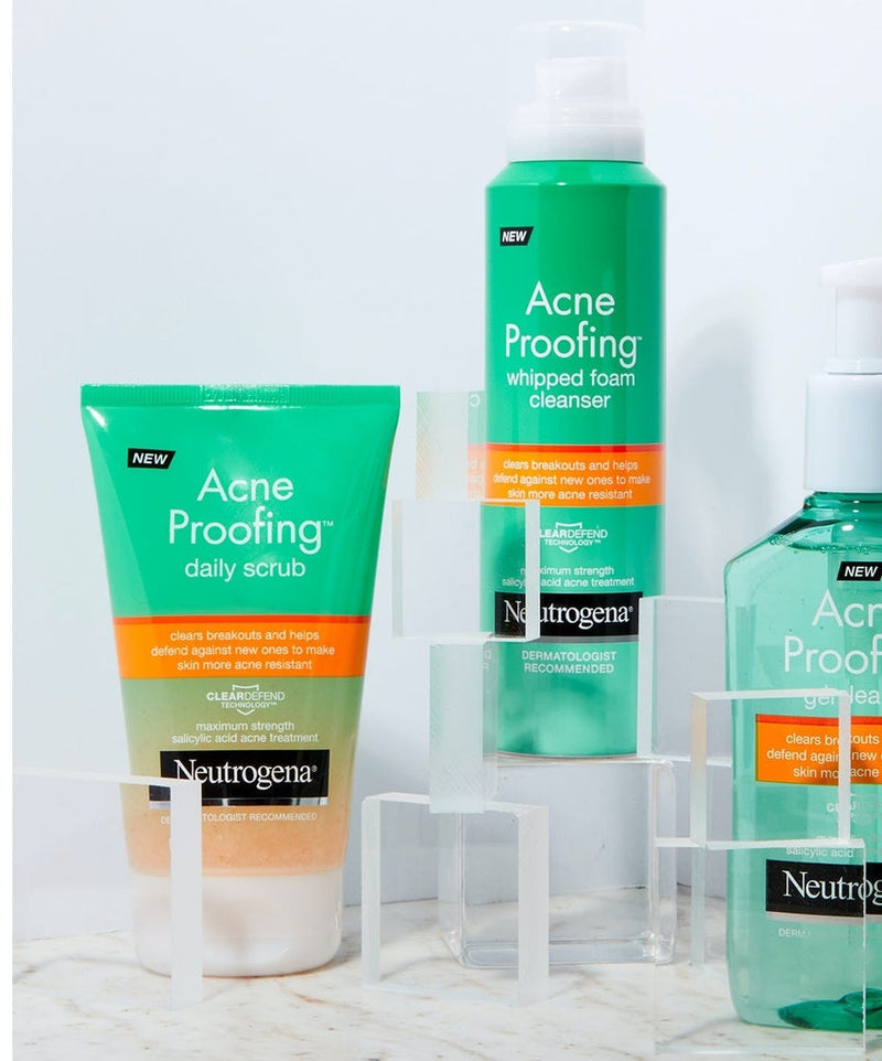 Sabonete Gel Contra Acne com Ácido salicílico Acne Proofing Gel Facial Cleanser with Salicylic Acid Neutrogena 170g