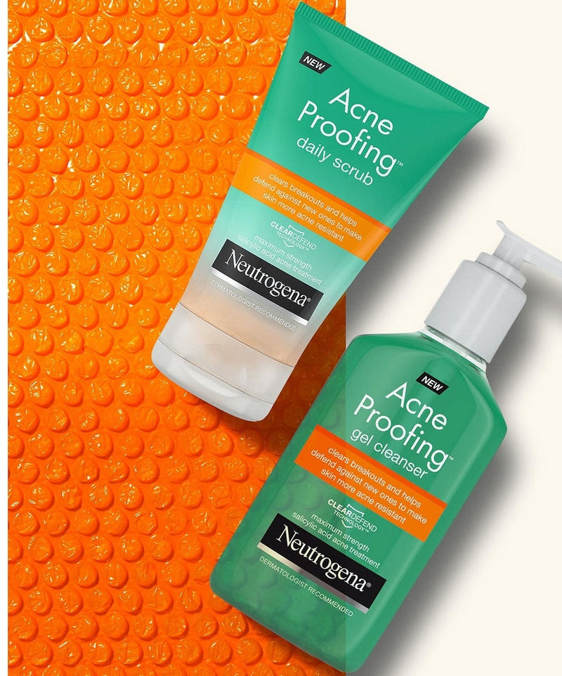 Sabonete Gel Contra Acne com Ácido salicílico Acne Proofing Gel Facial Cleanser with Salicylic Acid Neutrogena 170g