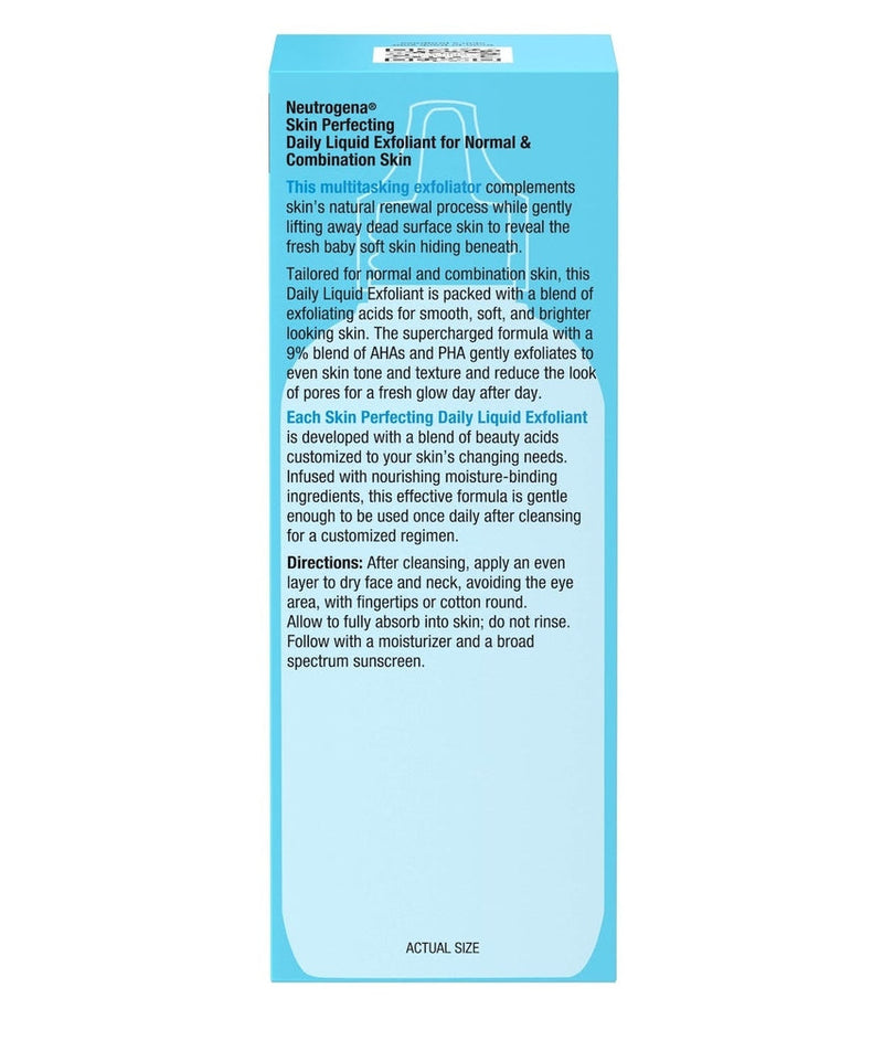 Tônico Esfoliante Skin Perfecting Face Exfoliant Neutrogena 118ml