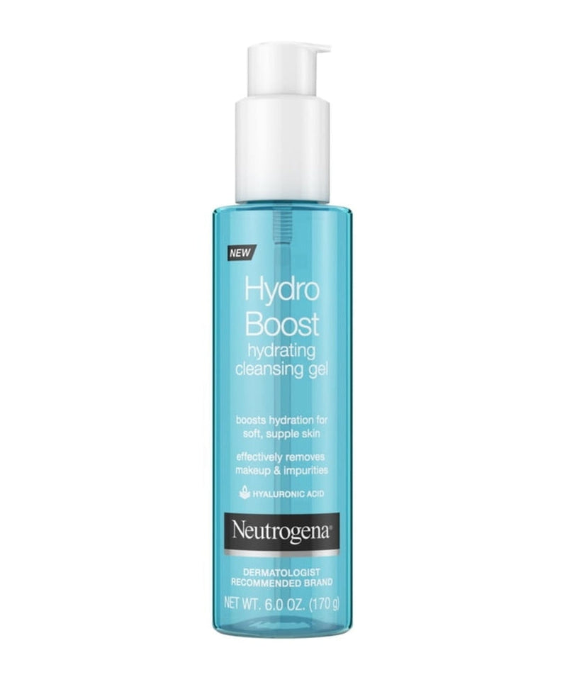 Demaquilante Neutrogena® Hydro Boost Cleansing Gel & Oil-Free Makeup Remover with Hyaluronic Acid