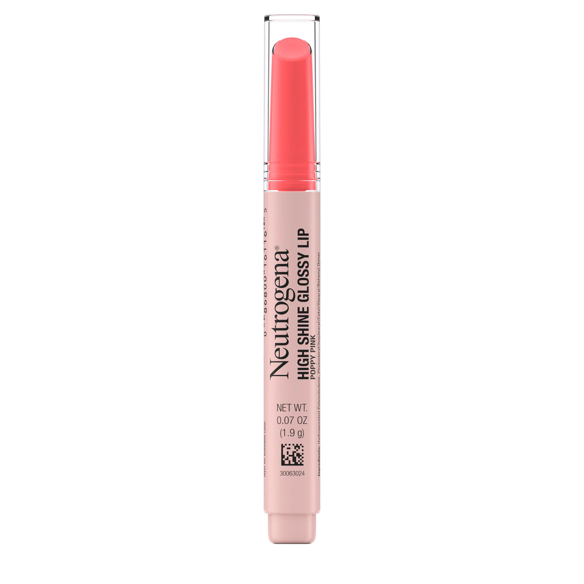 Neutrogena® High Shine Glossy Lip Poppy Pink, 0.07 Oz - US 6343