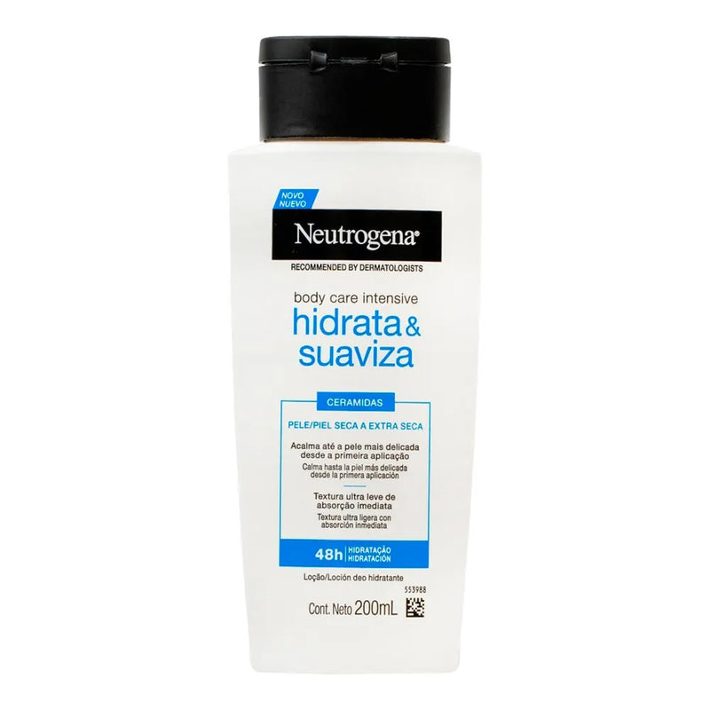Hidratante Corporal Neutrogena Body Care Intensive Hidrata&Suaviza 200ml