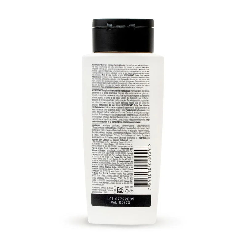 Hidratante Corporal Neutrogena Body Care Intensive Hidrata&Suaviza 200ml