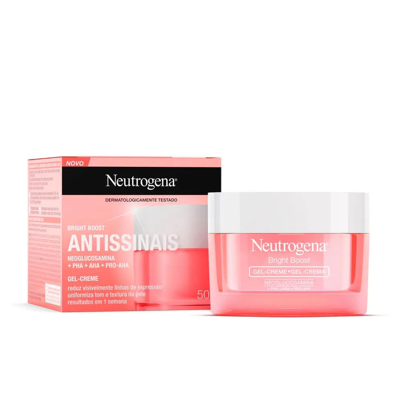 Gel Creme Facial Antissinais Neutrogena Bright Boost 50g