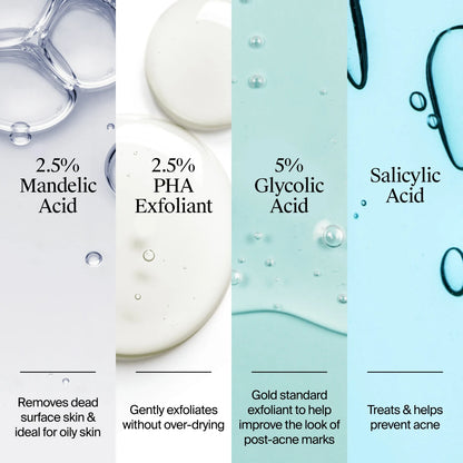 Neutrogena® Evenly Clear™ Acne Exfoliant, 1 fl oz - US 3768