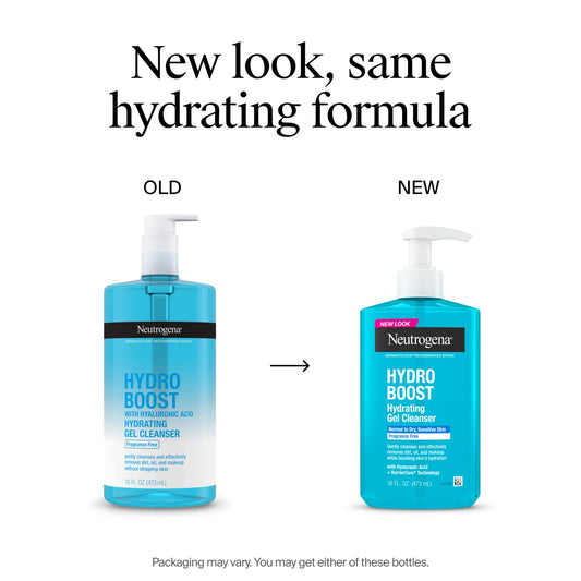 Neutrogena® Hydro Boost Hydrating Cleansing Gel, Fragrance Free, 16 Fl. Oz - US 1729