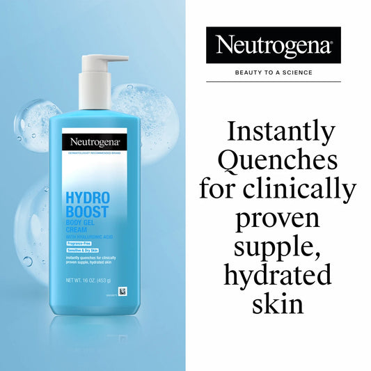 Neutrogena® Hydro Boost Body Gel Cream Fragrance-Free, 16 Oz - US 5688