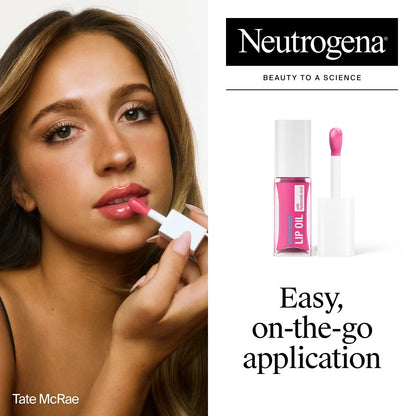 Neutrogena® Hydro Boost Lip Oil, Petal Pop, .2 Fl. Oz - US 5177