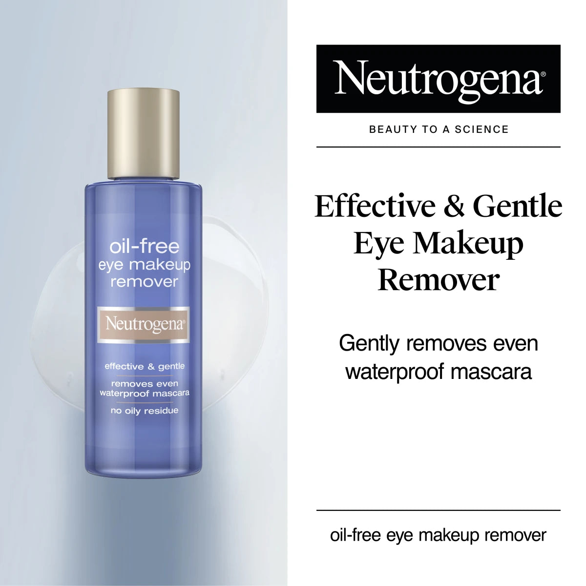 Neutrogena® Oil-Free Eye Makeup Remover, 5.5 Fl. Oz - US 6485