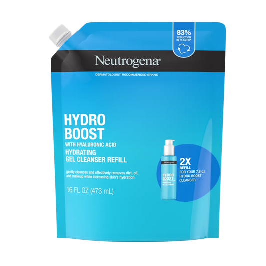 Neutrogena® Hydro Boost Cleansing Gel, Refill Pouch, 16 Fl. Oz - US 9162