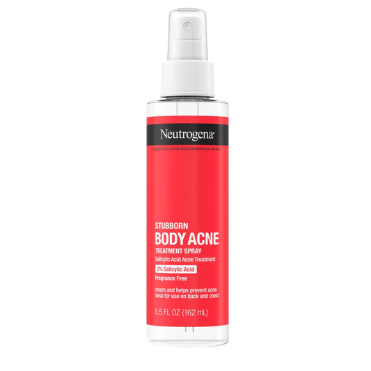 Neutrogena® Stubborn Body Acne Treatment Spray, Fragrance Free, 5.5 Fl. Oz - US 8110