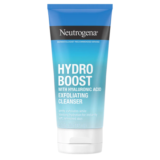 Hydro Boost Daily Gel Cream Exfoliating Cleanser With Hyaluronic Acid - US 4624