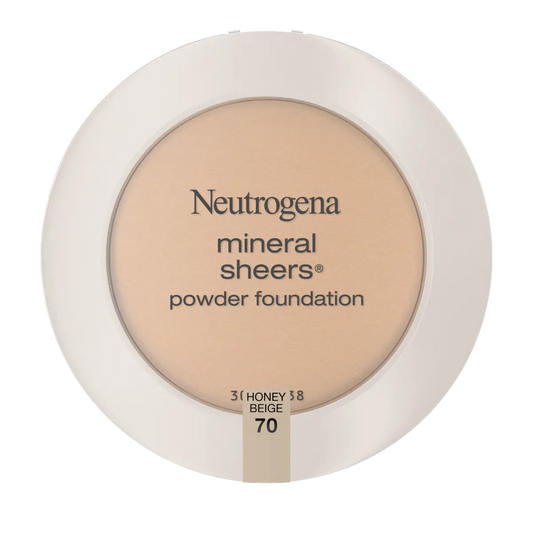 Neutrogena® Mineral Sheers Compact Powder Foundation, Honey Beige 70, .34 Oz - US 6467