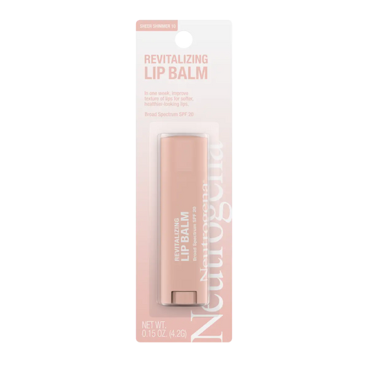 Neutrogena Revitalizing Lip Balm SPF 20, Sheer Shimmer 10, .15 Oz - US 4207