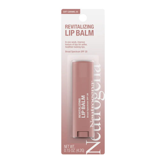 Neutrogena Revitalizing Lip Balm SPF 20, Soft Caramel 50, .15 Oz - US 2621