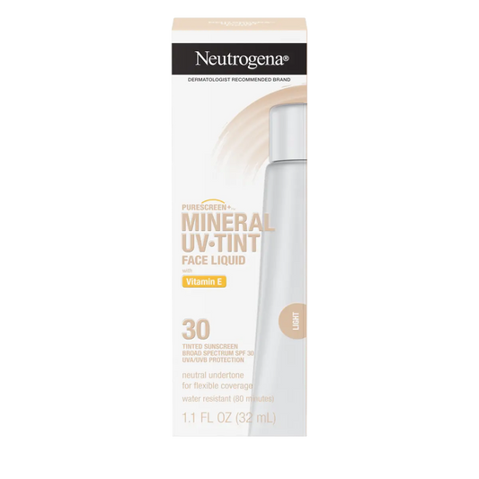 Neutrogena® Purescreen+™ Mineral UV Tint Face Liquid Sunscreen - Light - US 6538