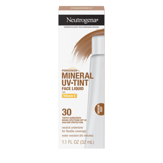 Neutrogena® Purescreen+™ Mineral UV Tint Face Liquid Sunscreen - Medium/Deep - US 5614