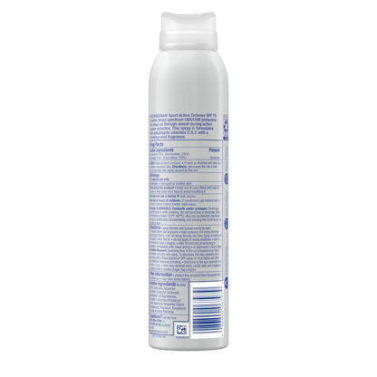 Neutrogena® Sport Active Defense with Broad Spectrum SPF 70 Sunscreen Spray, 5.0 Oz - US 1542