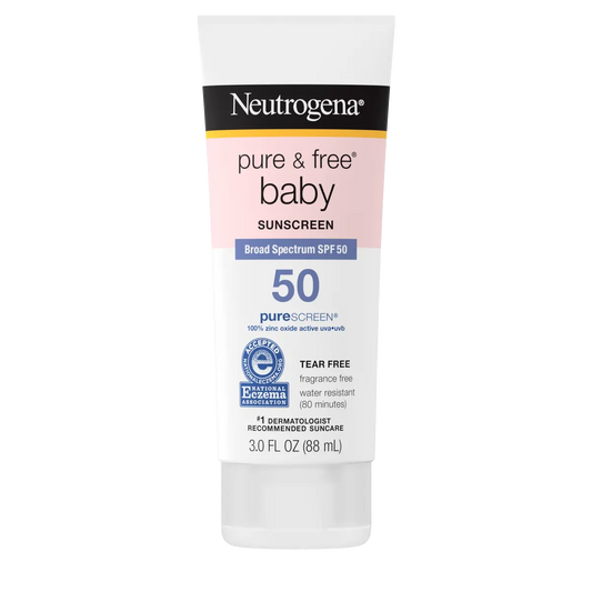 Neutrogena® Pure and Free Baby Mineral Sunscreen Broad Spectrum SPF 50, 3 Fl. Oz - US 8696